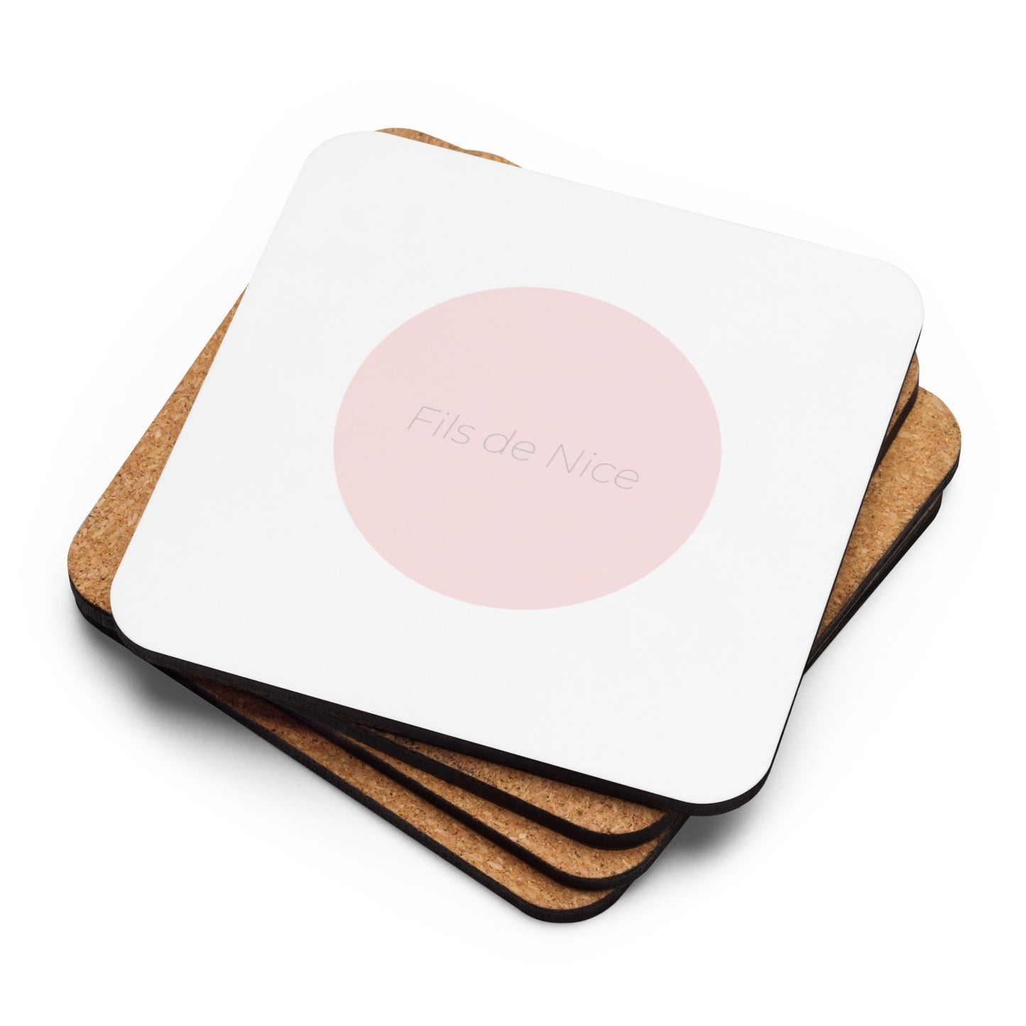 Fils de Nice Rosé wine coaster